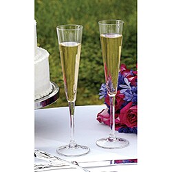 Modern Flare Toasting Flutes