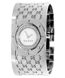 Gucci 112 Twirl Women's Diamond Dress Watch