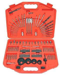 Grip 125-piece Drill Bit Set