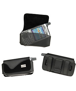 Palm Treo/ Blackberry 7100 Horizontal Leather Pouch