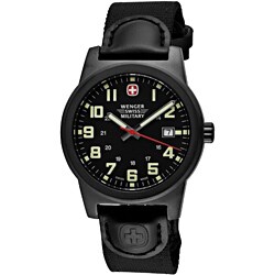 Wenger Men's Classic Black Dial Field Watch