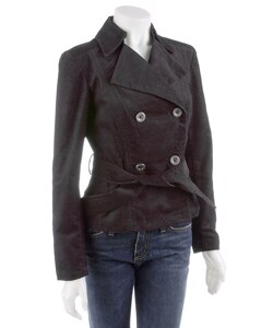 Michael by Michael Kors Belted Corduroy Jacket