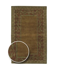 Hand-tufted Morena Collection Wool Runner (2' 6 x 8') with Free Rug Pad
