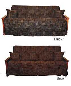 Kenya Skirted Futon Slipcover Set
