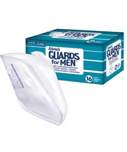 Attends Men's Form-fitting Guards (Case of 64)