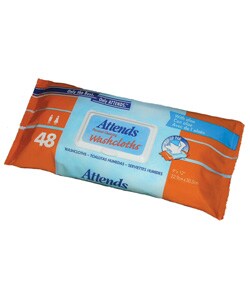 Attends Pop-Up Pack of Disposable Washcloths (Case of 576)