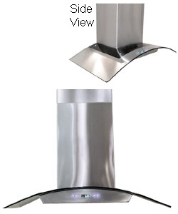 Cavaliere-Euro 36-inch Wall Mount Range Hood