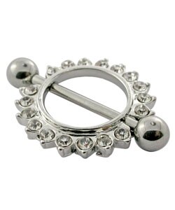 Flowery Crystal Body Jewelry  (Set of 2)
