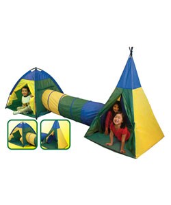 Blue Hat Adventure Pop Up Play Tent