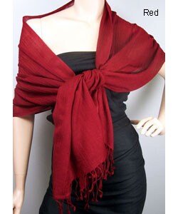Symphony Designs Wool Pashmina-style Wrap