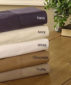 Westwood Park 600tc Solid Sateen Sheet Set
