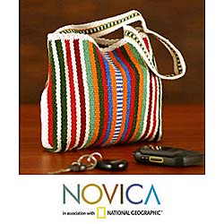 Rebel Colors Wool Handbag (Peru)