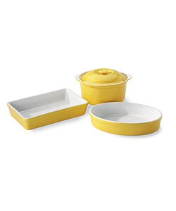 Mayfair & Jackson 4-piece Stoneware Casserole Set