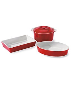 Mayfair & Jackson 4-piece Stoneware Casserole Set