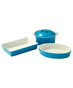 Mayfair & Jackson 4-piece Stoneware Casserole Set