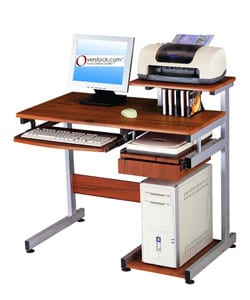 Ergonomically-designed Computer Workstation Desk