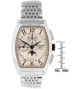 Longines Evidenza Men's Full Calender GMT Watch