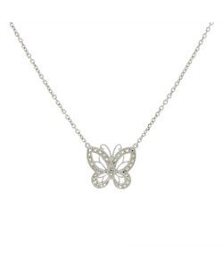 Maddy Emerson Couture 'Fly Away' 1/8ct TDW Diamond Necklace