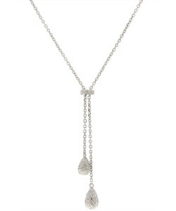 Maddy Emerson Couture 'Raindrop' 1/8ct TDW Diamond Necklace