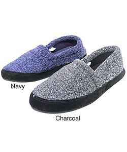 Boston Traveler Quest Fleece Memory Foam Slippers