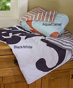 Noni Century Print Microsuede Down Throw