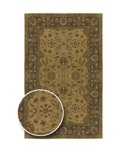 Hand-tufted Camelot Collection Wool Runner (3' x 12')