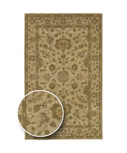 Hand-tufted Camelot Collection Wool Rug (3' x 12')