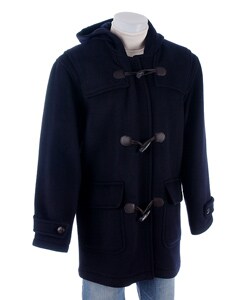 Chaps Men's Wool Toggle Coat