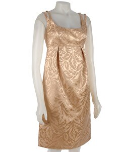 Donna Morgan Sleeveless Brocade Dress