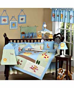 Jungle Safari 12-piece Baby Bedding Set