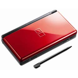 Nintendo DS Lite System (Crimson/Black)- By Nintendo of America