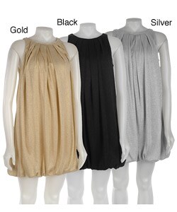 Essentials by A.B.S Metallic Sleeveless Dress