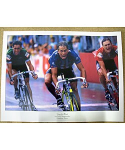 Greg Lemond 1989 World Championship Poster
