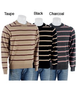 Oggi Moda Men's Striped Cashmere Sweater
