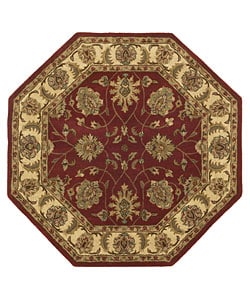 Handmade Elite Traditional Wool Rug (8' Octagon)