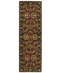 Handmade Elite Traditional Wool Runner Rug (2'6 x 12')