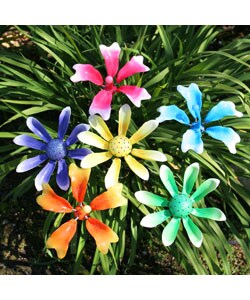 Dainty Flower Garden Stakes (Case of 12)