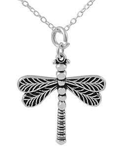 Sterling Silver Dragonfly Necklace
