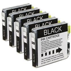 Brother Compatible LC-51 Black Ink Cartridges (5 Pack)