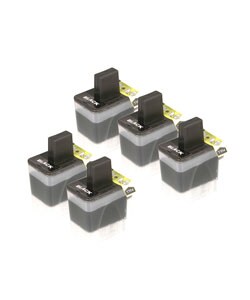 Brother LC41BK Compatible Black Ink Set 5-pack