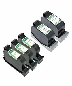 HP 45 / 23 Deluxe Ink Cartridge (Pack of 5) (Refurbished)