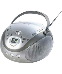 Coby Portable CD Player with AM / FM Stereo Tuner