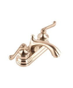 Fountain Cove Brushed Nickel Centerset Bathroom Sink Faucet