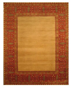 Hand-tufted Wool Ivory Delano Rug (5' x 8')