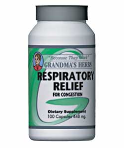 Grandma's Herbs Respiratory  Relief Supplement