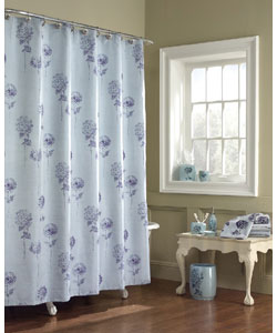 Elizabeth Fabric Shower Curtain