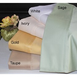 Egyptian Cotton 1200 Thread Count Solid Oversized Sheet Set