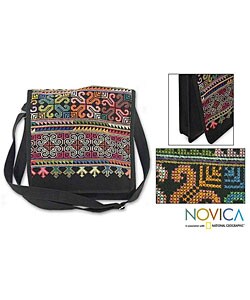 Cotton 'Hmong Pride' Shoulder Bag (Thailand)