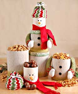 Grand Snowman Gift Tower