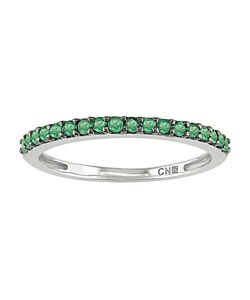 emerald ring band